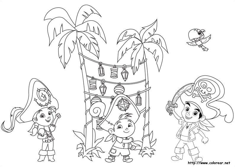 Coloriage De Jack Et Les Pirates Du Pays Imaginaire A Imprimer Dessins Gratuits   Colorier Coloriage Jack Et Les Pirates   Imprimer