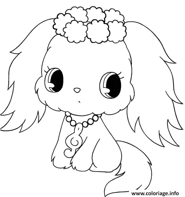 Coloriage De Jewelpets Coloriage Jewelpet Sapphie Dessin