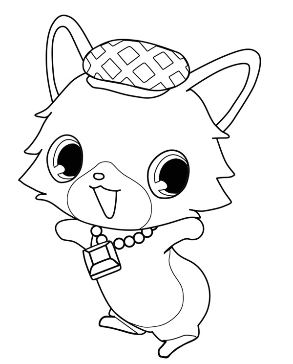 Coloriage De Jewelpets Coloriage Teletoon Jewelpet   Imprimer