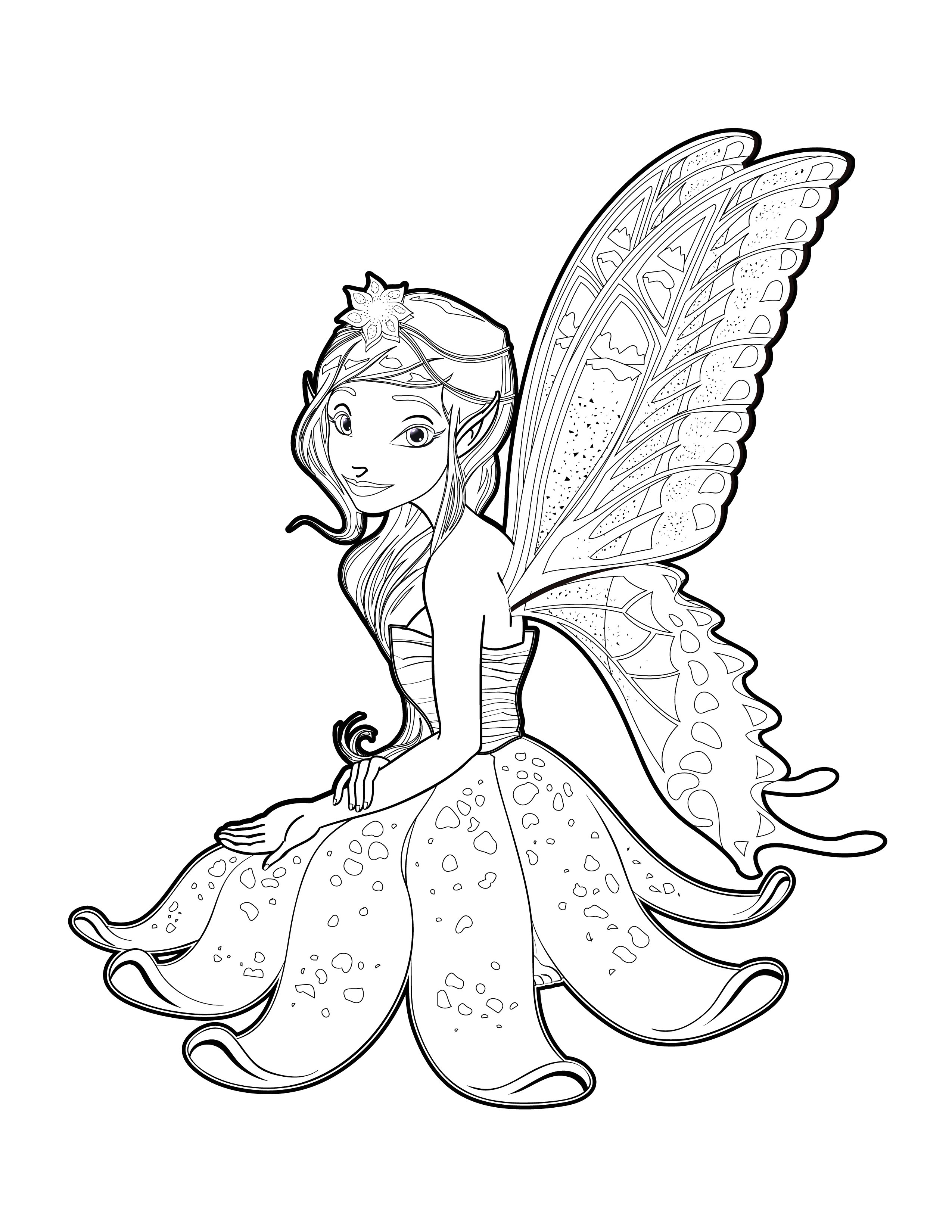 Coloriage De La Fée Clochette En Couleur Meilleur De Coloriage Peter Pan Et Fée Clochette