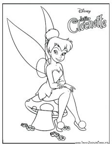Coloriage De La Fee Clochette Et Ses Amis A Imprimer 30 Coloriage Fee Clochette Alacgant Pages A Colorier Pour Vous