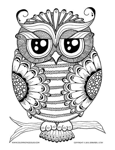 Coloriage De Mandala De Chouette Art Thérapie Coloriage Animaux Eddingfrance Expressyourlife