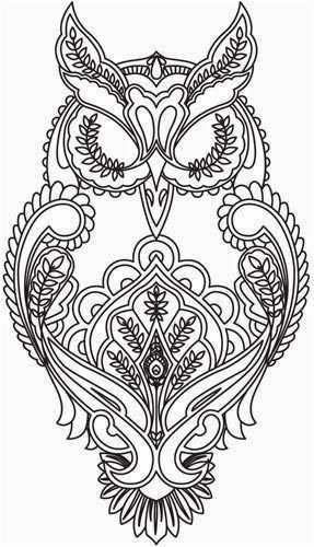 Coloriage De Mandala De Chouette Des Chouettes