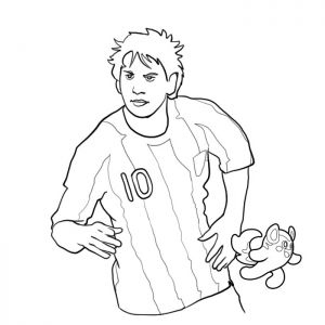 Coloriage De Messi A Colorier 20 Dessins De Coloriage Lionel Messi Imprimer