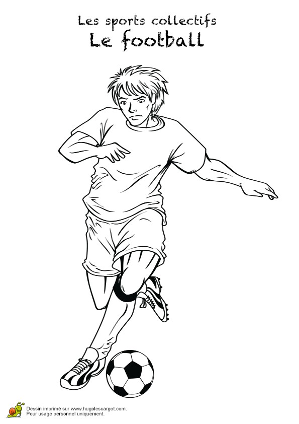 Coloriage De Messi Et Neymar Image D Un Joueur Professionnel De Foot   Colorier