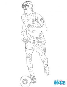 Coloriage De Messi Et Neymar Neymar Coloring Page Childrens Coloring Books Pinterest
