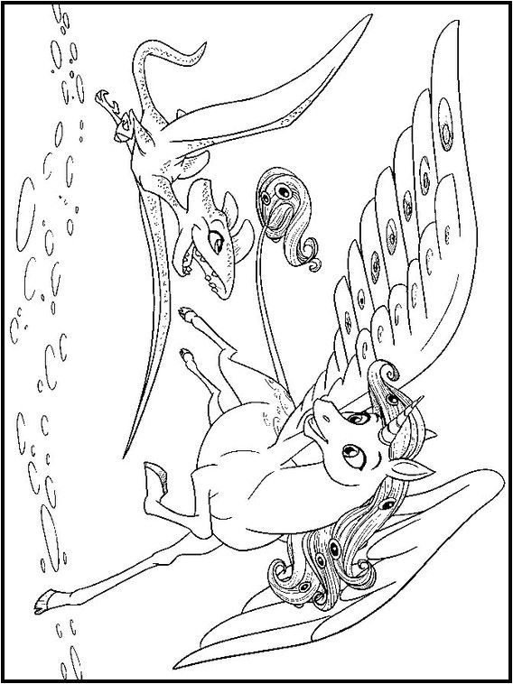 Coloriage De Mia Et Moi En Ligne Gratuit Kleurplaten Voor Kinderen Printen Mia and Me 9