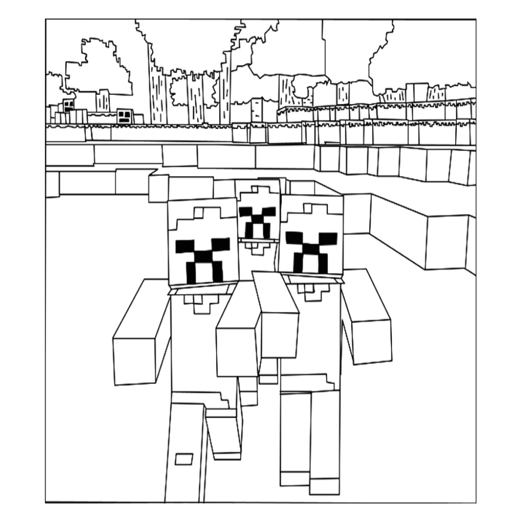 Coloriage De Minecraft à Imprimer Ides Dimages De Coloriage Pixel Art A Imprimer Gratuit