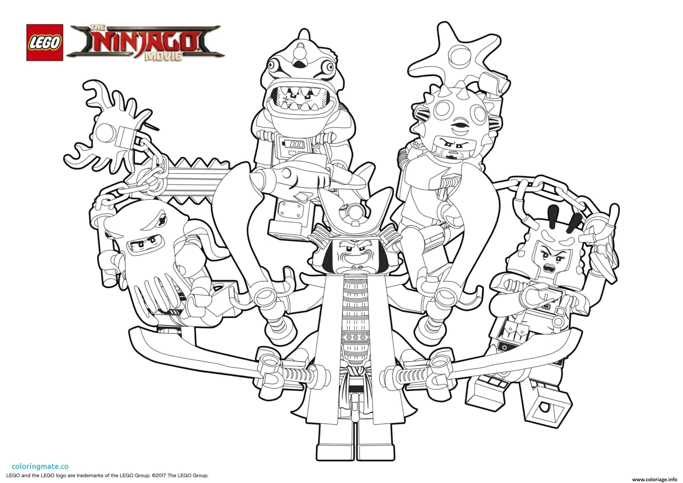 Coloriage De Minecraft Gratuit à Imprimer Coloriage Lego Ninjago   Imprimer Gratuit Coloriage Et Dessin De