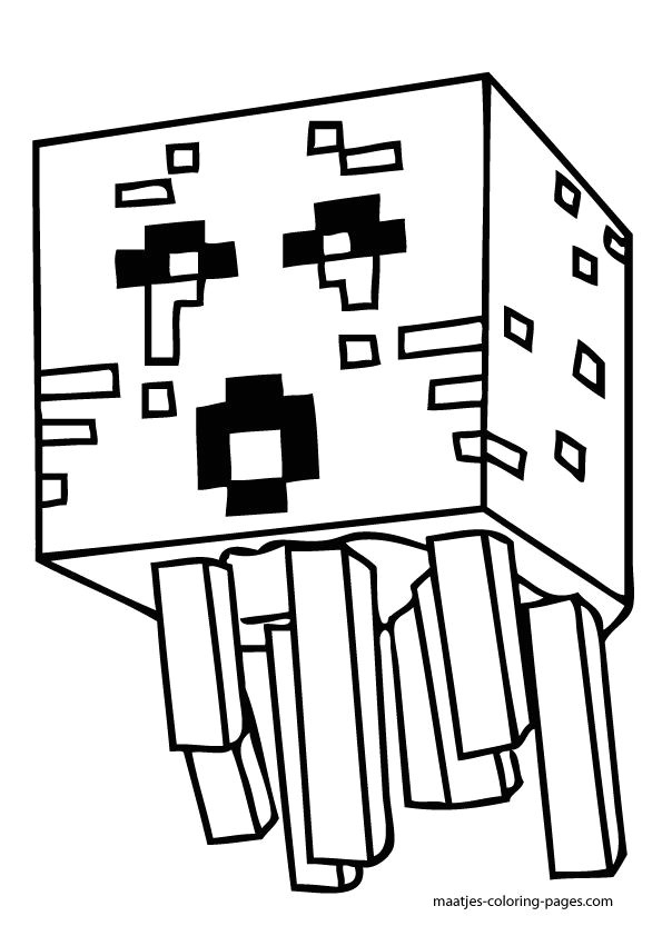 Coloriage De Minecraft Gratuit à Imprimer Minecraft Coloring Pages Coloring Pages Pinterest