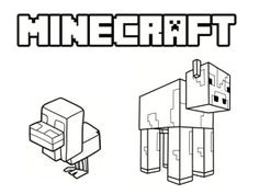 Coloriage De Minecraft Gratuit à Imprimer Minecraft Ender Dragon Ebook Sample Coloring Page