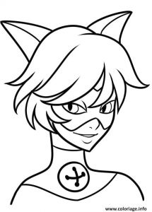 Coloriage De Miraculous A Imprimer Coloriage Chat Noir De Miraculous Ladybug Jecolorie