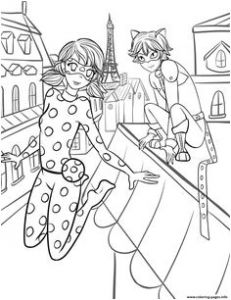 Coloriage De Miraculous Ladybug Et Chat Noir A Imprimer 535 Best Cartoon Coloring Pages Images On Pinterest