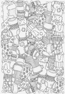 Coloriage De Noel à Imprimer Gratuit Difficile Coloriage De No L Imprimer Gratuit 40 Dessins Que Vos Petits