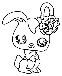 Coloriage De Petshop Chat Coloriages Petshop Page 1 Héros