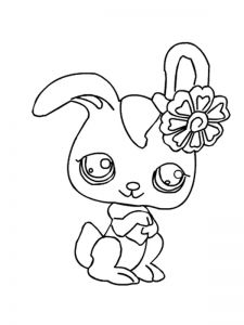 Coloriage De Petshop Trop Mignon Coloriages Petshop