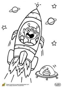 Coloriage De Poisson D Avril à Découper Space Aliens Coloring Pages for the Boys Pinterest