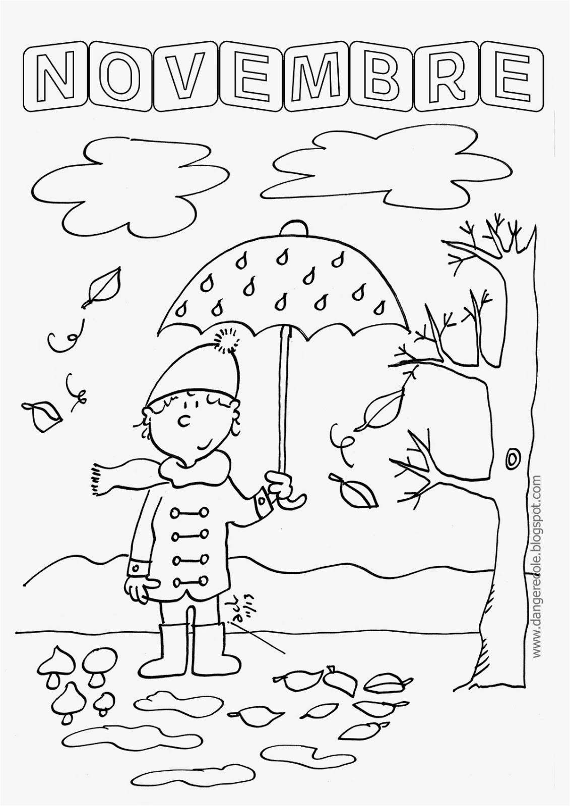 Coloriage De Rentrée Des Classes Danger école Affichages Utiles En Vrac