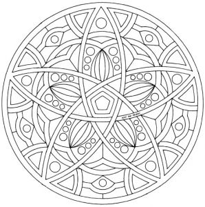 Coloriage De Rosace A Imprimer Gratuit Coloriage Mandala Les Beaux Dessins De Autres Imprimer Et Colorier