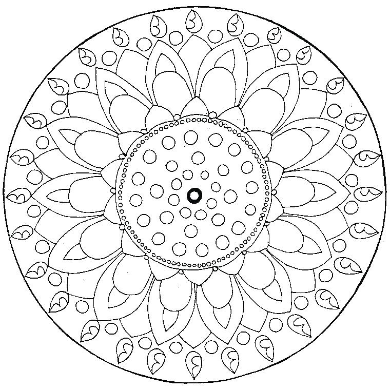Coloriage De Rosaces Gratuit Coloriage De Rosace A Imprimer – Redlinesfo