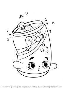 Coloriage De Shopkins Saison 5 How to Draw soda Pops From Shopkins Drawingtutorials101