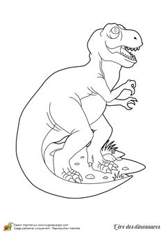 Coloriage De T Rex Coloring Page Dinosaurs 2 Stegosaurus A Template