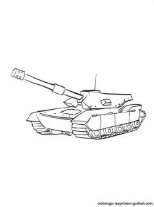 Coloriage De Tank En Ligne 30 Dessins De Coloriage Tank Imprimer
