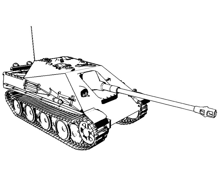 Coloriage De Tank En Ligne Coloriage Tank Les Beaux Dessins De Transport   Imprimer Et Colorier