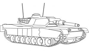 Coloriage De Tank En Ligne Dessin  Colorier De Tank En Ligne