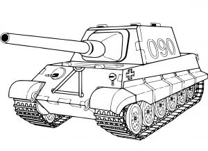 Coloriage De Tank Militaire Coloriage Tank Militaire   Imprimer Sur Coloriages Fo
