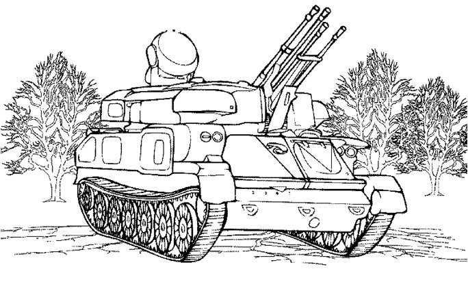 Coloriage De Tank Militaire Tank 44 Transport – Coloriages   Imprimer