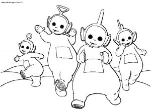Coloriage De Teletubbies A Imprimer Coloriage Teletubbies Coloriages Pour Enfants