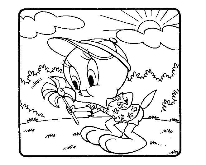 Coloriage De Titi A Imprimer Gratuit Titi Et Gros Minet 1 Coloriage De Titi Et Gros Minet Coloriages