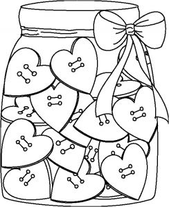 Coloriage De tout Petit Coeur Love buttons Digi Stamp Free Pinterest