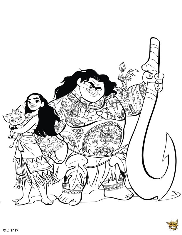 Coloriage De Vaiana à Imprimer Les 2463 Meilleures Images Du Tableau Disney Coloring Pages Sur