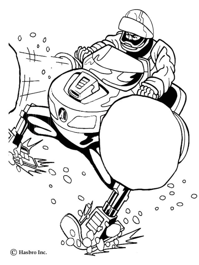 Coloriage De Wolverine Et Sa Moto Coloriages Coloriage De La Moto Des Neiges Fr Hellokids