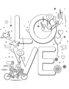 Coloriage Des Alphas En Ligne Coloriage Typographie Quote Positive   Imprimer Pinterest