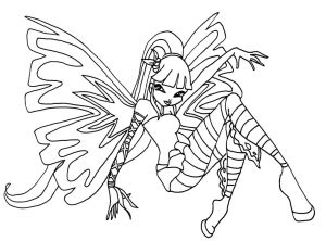 Coloriage Des Winx Sirenix Coloriage Winx Sirenix Tecna
