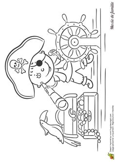 Coloriage Détente à Imprimer Great Craft for Kids Pirate Colour In Finger Puppets