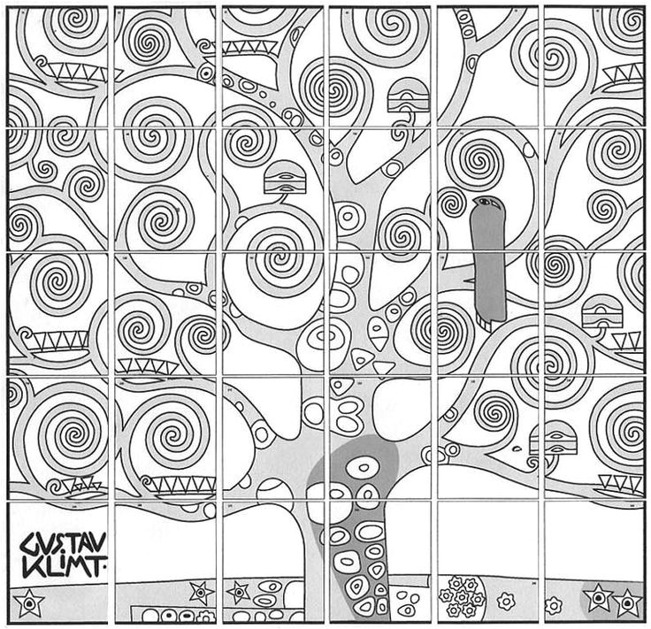 Coloriage Détente Ce2 Klimt La Classe atelier