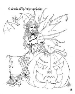 Coloriage Détente Cp Halloween Coloring Page Fairy Coloring Page Printable Coloring