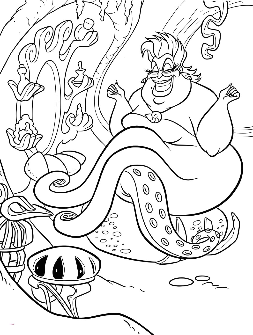 Coloriage Détente En Ligne Coloriage A Imprimer Disney La Petite Sir¨ne
