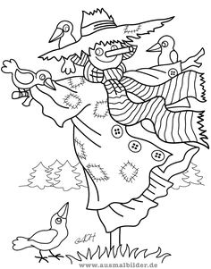 Coloriage Détente Gratuit 86 Best L épouvantail Images On Pinterest