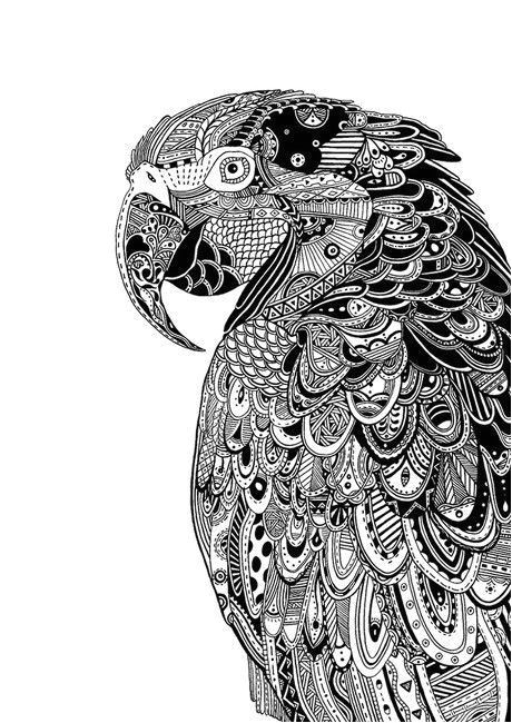 Coloriage Difficile Pour Adulte Animaux Anti Stress Coloring Pages Printable Google Search
