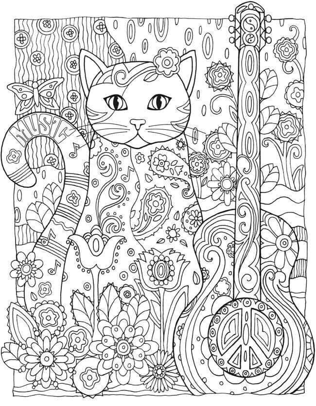 Coloriage Difficile Pour Adulte Animaux épinglé Par Brid T Baer Echard Sur Coloring