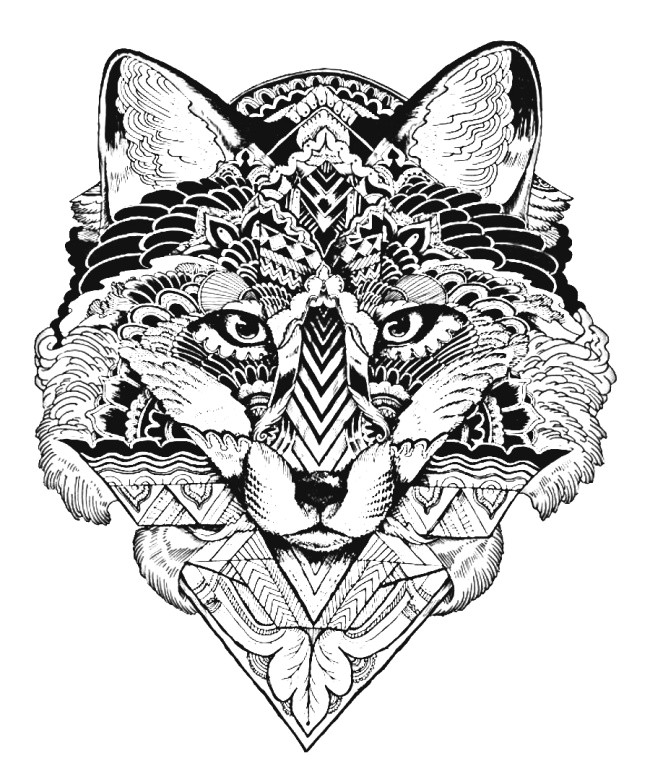 Coloriage Difficile Pour Adulte Animaux Les Mandalas D Animaux Envie Du Jour