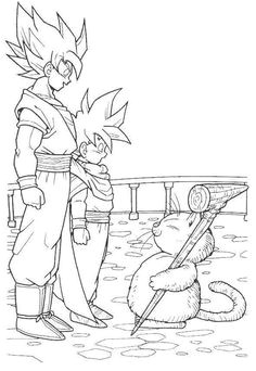 Coloriage Dragon Ball Z Vegeta Super Sayen 4 A Black & White Drawing Inspired by the Character Of Cell In Dragon