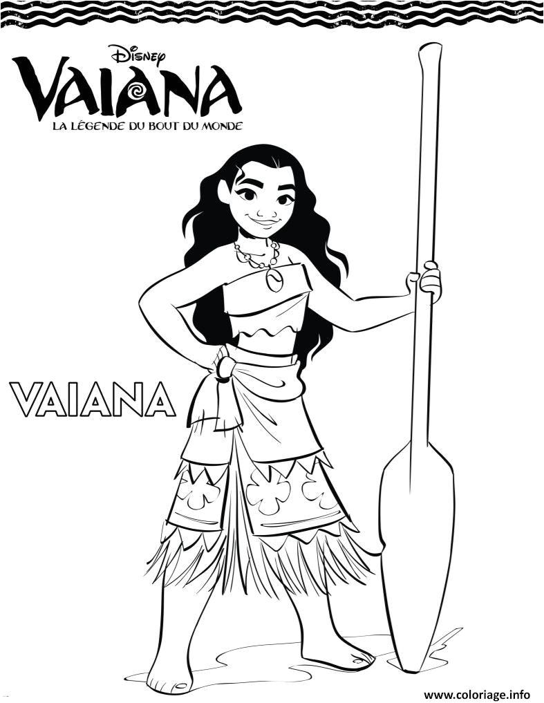 Coloriage En Ligne Gratuit Vaiana Coloriage Vaiana Disney Legende Du Bout Du Monde Dessin