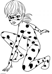 Coloriage En Ligne Miraculous Ladybug Coloriage Miraculous Ladybug Et Chat Noir A Imprimer Printable