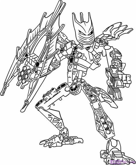 Coloriage épée Minecraft A Imprimer Bionicle Coloring Pages Värityskuvat